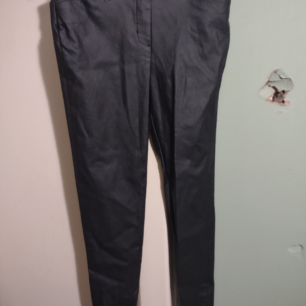 Maurices skinny ankle pants black pull on midrise stretchy size medium reg